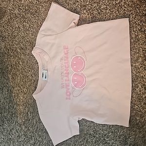 Girls youth small smiley shirt